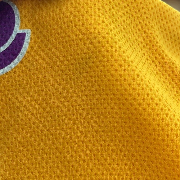 Lebron James #23 Los Angeles Lakers Jersey by NBA TX3 Cool Size 2XL w/ FLAWS - Picture 14 of 15